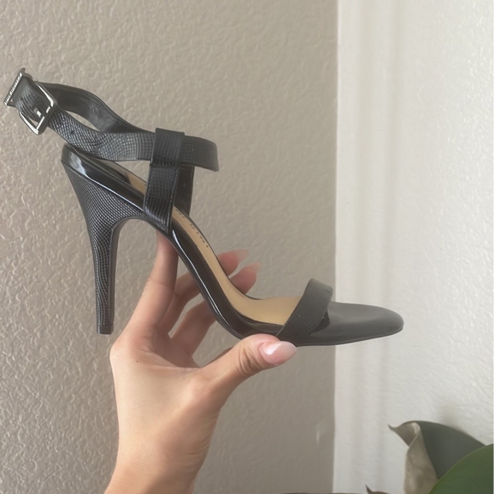 Gianni Bini Black High Heel Sandals